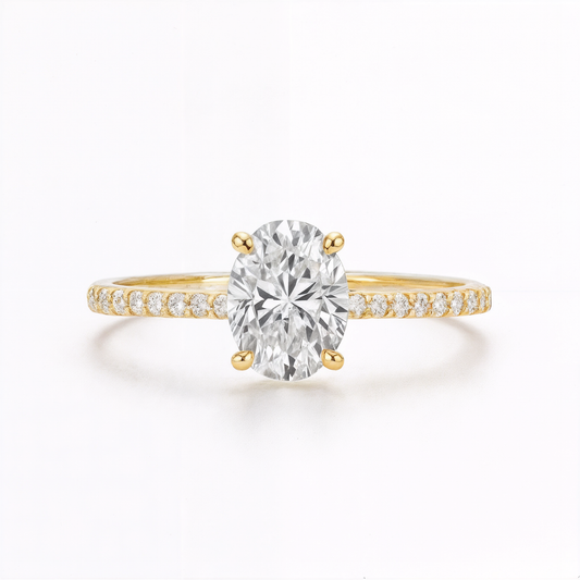 THEONE Oval Gold Promise